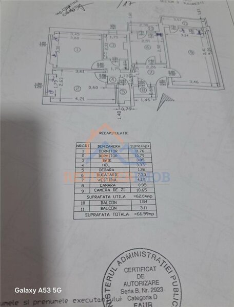 Titan, Parc IOR, Matei Ambrozie, apartament 3 camere de vanzare.